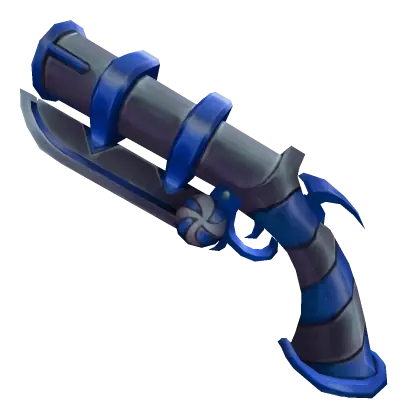 Blue Swirly Gun